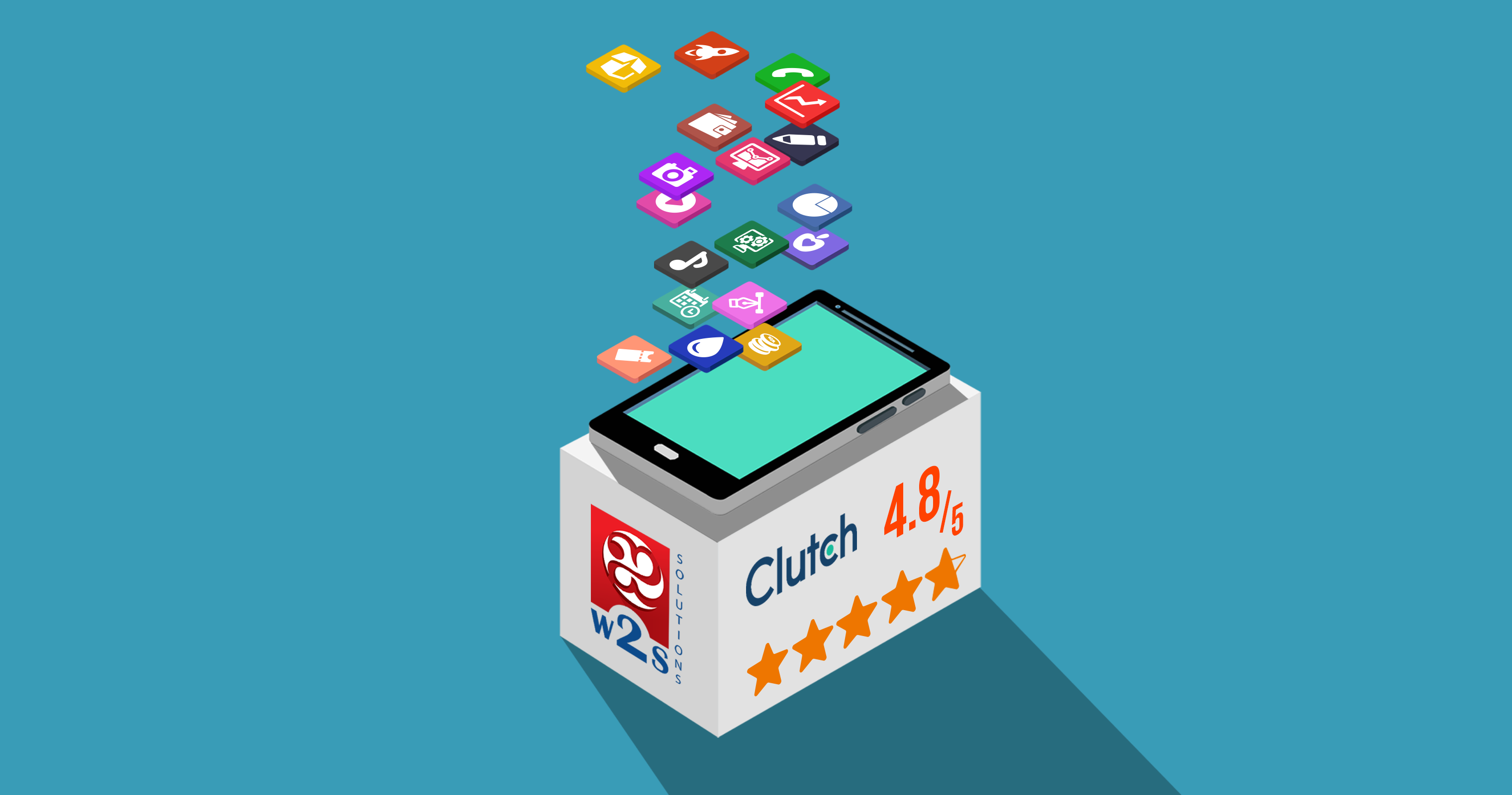 w2s mobile application Clutch review 4.8/5