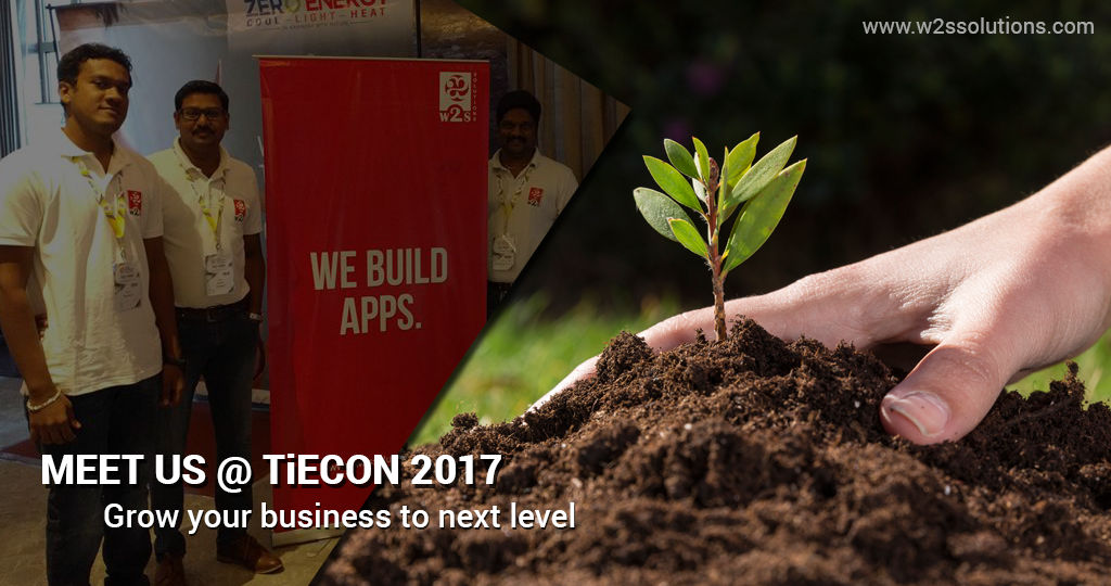 Grow your business to next level – Meet W2S Solutions at TiECON 2017