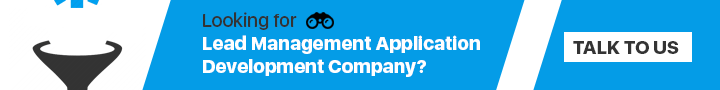 lead management app development company