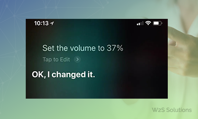 siri voice assistant